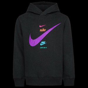 Nike Girl's Preschool Pullover Graphic Hoodie 36J006 NEW with TAGS